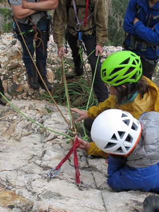 Anchor Building Rock Climbing Clinic