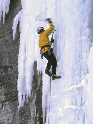 Climber in Provo Canyon