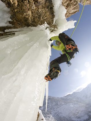 Climber in Provo Canyon