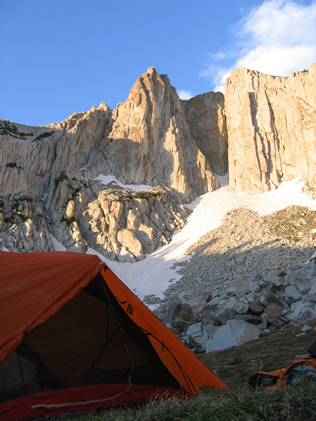 Camping in the Lone Peak Cirque
