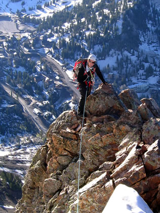 South Ridge, Mount Superior