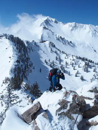 Atop Arete Pitch, West Ridge Toledo Peak