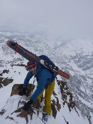 Utah Youth Steep Skiing and Ski Mountaineering Camp
