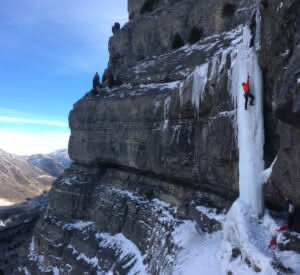 Classic Wasatch Ice Climbs