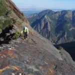 Thumbnail of http://mountaineering%20light%20fast%20alpinism%20exposure%20sticky%20rubber%20slab%20traverse%20trust%20stairs%20gulch%20big%20cottonwood%20wurl%20uma