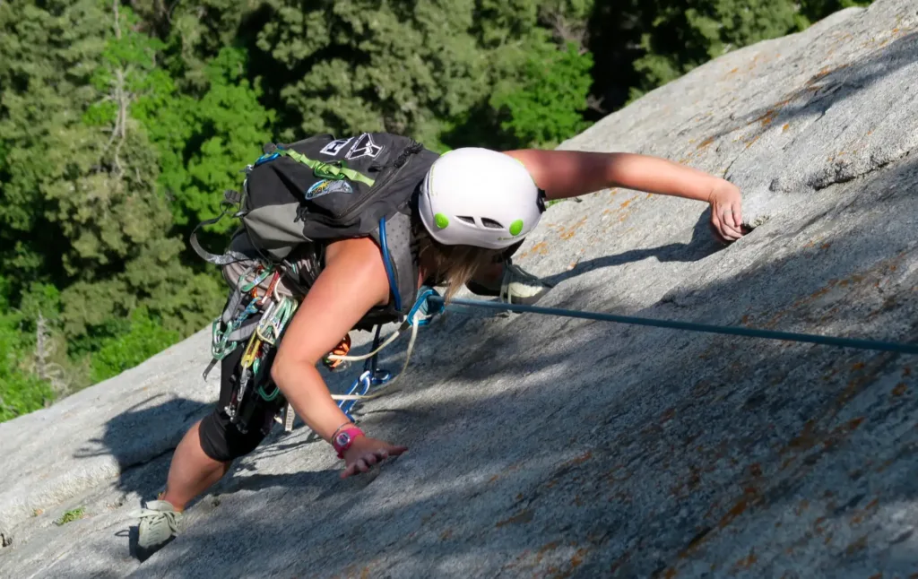 rock climbing multi pitch granite undercling pentapitch uma