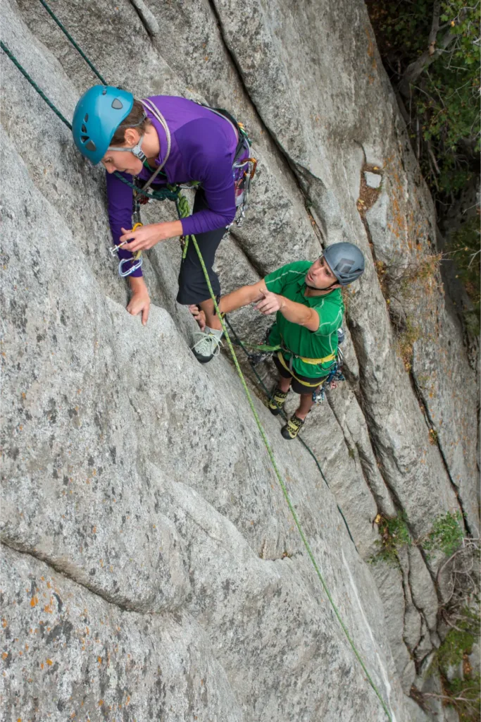 rock trad leading lane peters penta lemieux uma