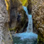 Thumbnail of http://Canyoneering%20Camp%20-%20Waterfall%20rappel